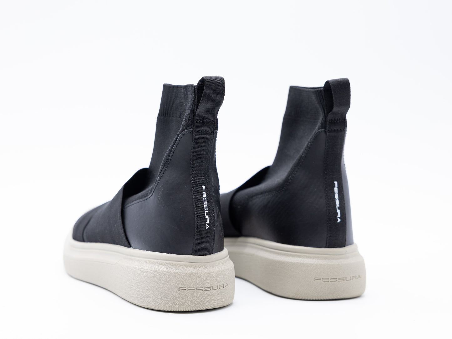 FESSURA EDGE ANKLE BLACK WHITE