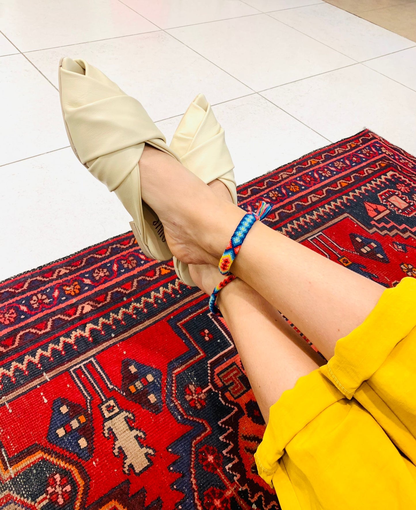OVYÉ MULE BEIGE