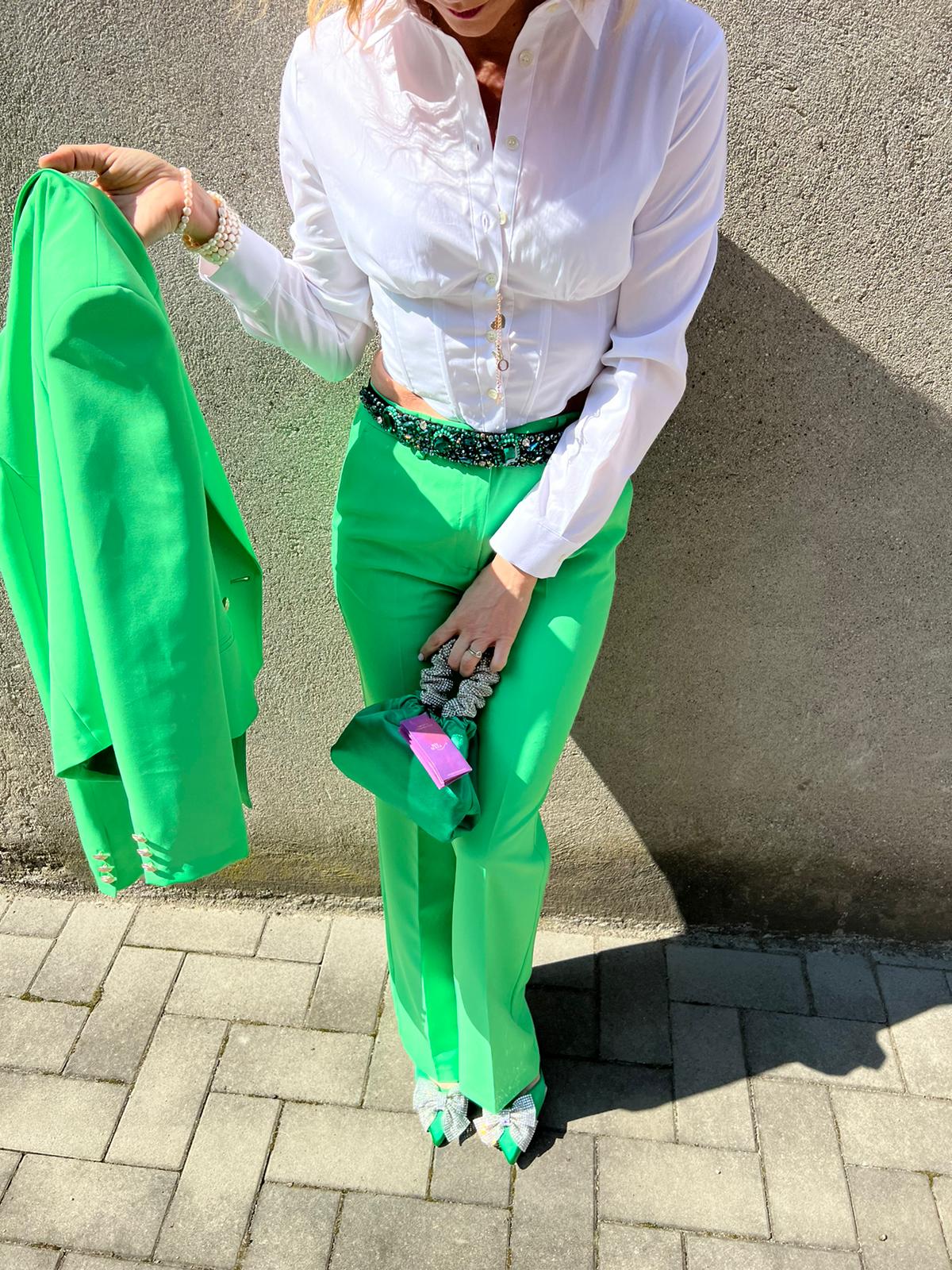 VICOLO PANTALONE VERDE