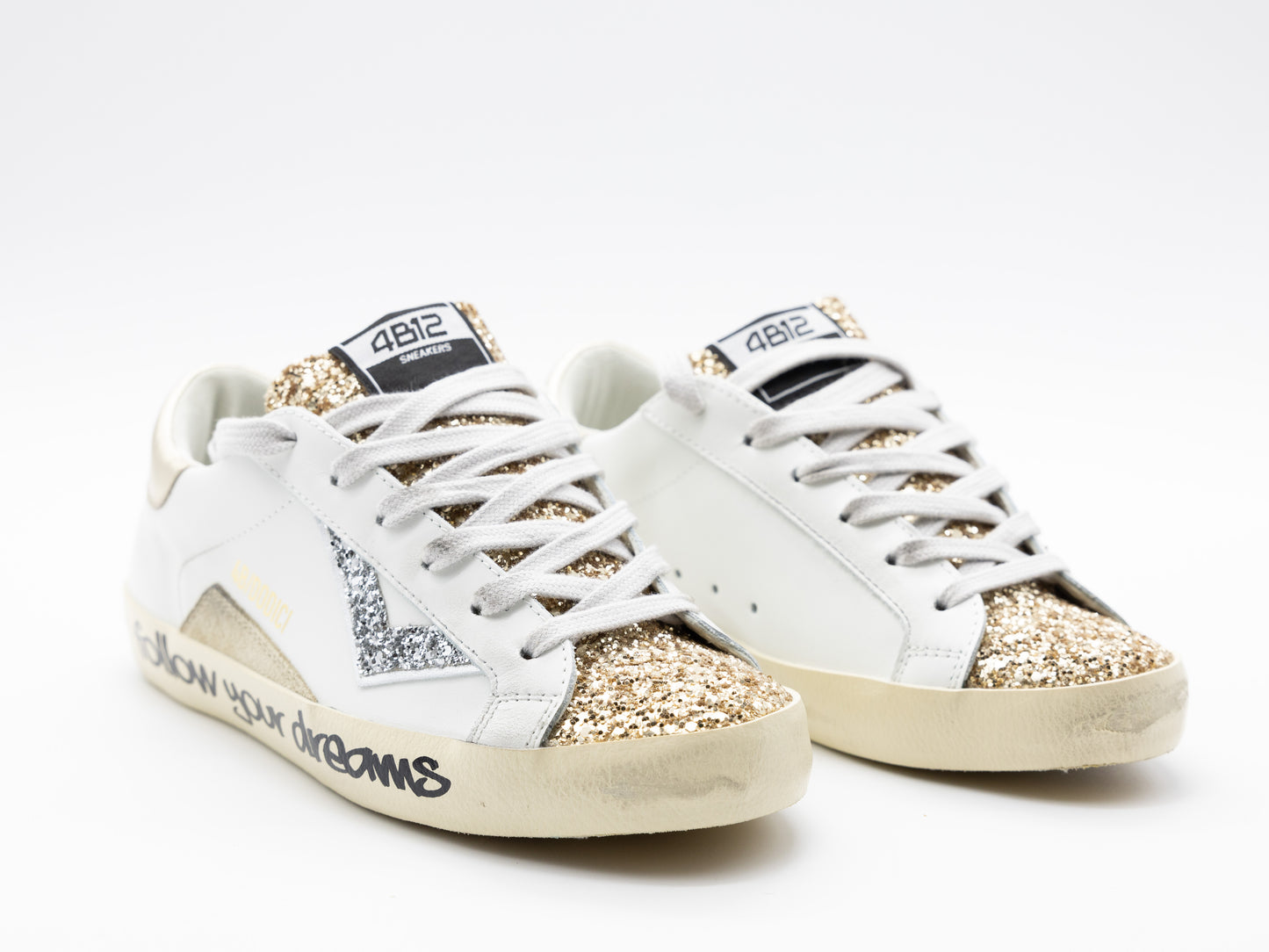 4B12 SNEAKERS SUPRIME GOLD