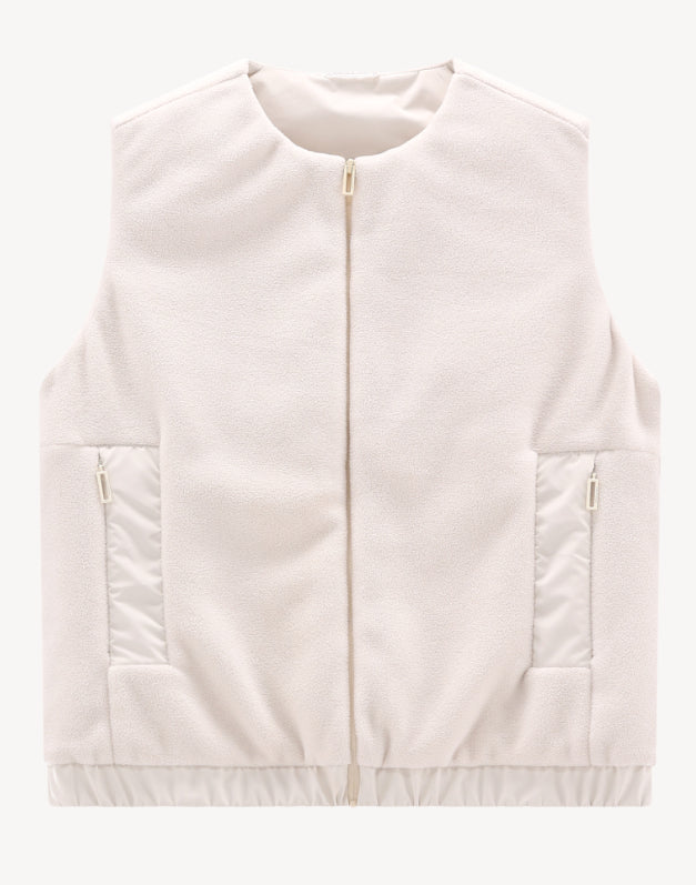 JEANNE BARRET Gilet Reversibile