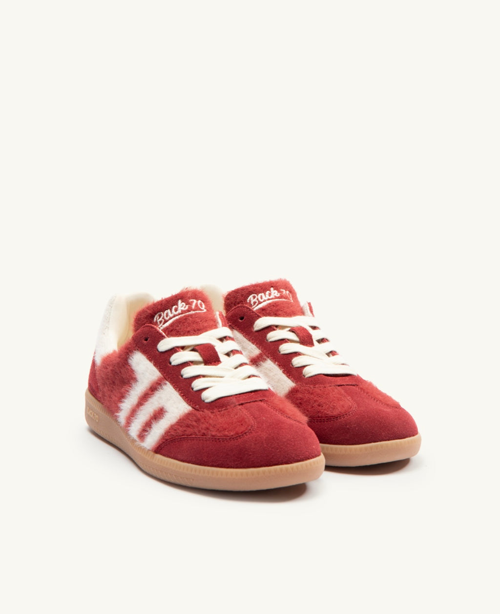 BACK 70 SNEAKERS CLOUD MOHAIR WINE BUTTER
