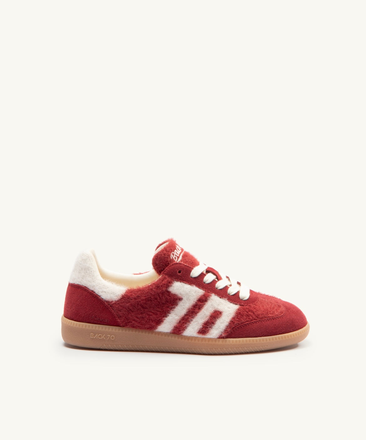 BACK 70 SNEAKERS CLOUD MOHAIR WINE BUTTER