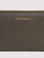 COCCINELLE PORTAFOGLIO METALLIC LARGE