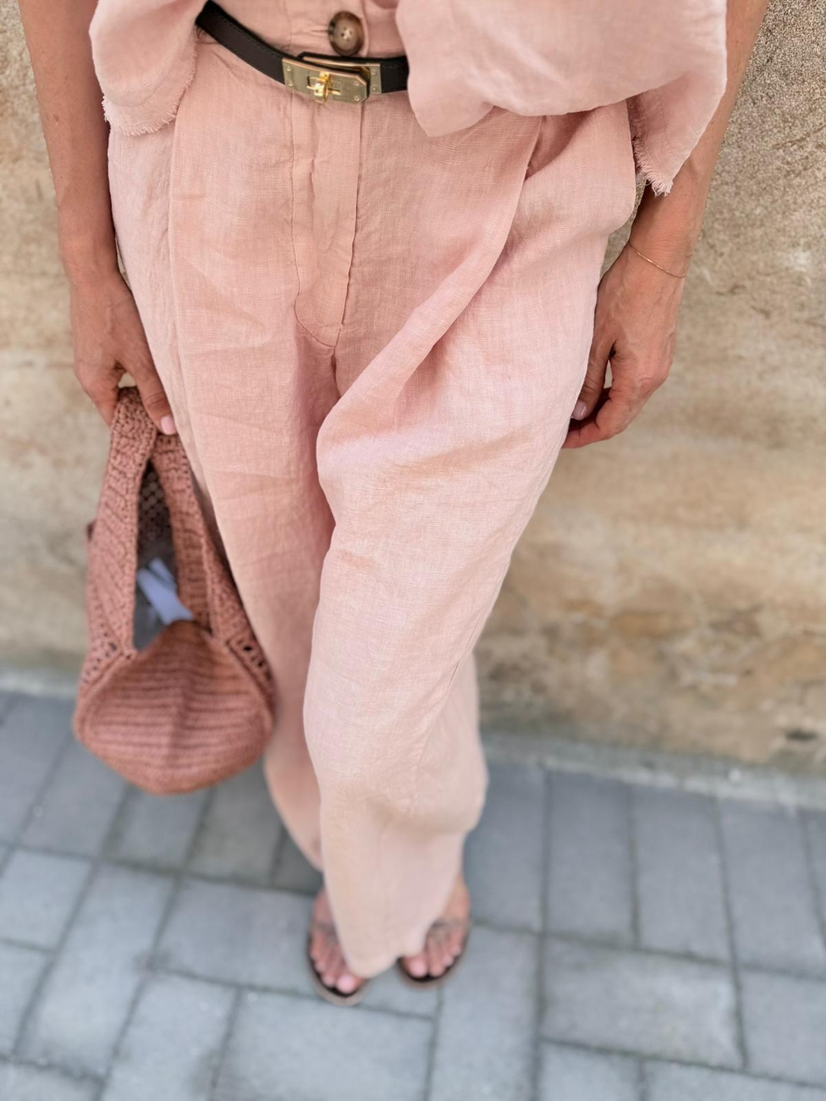TENSIONE IN PANTALONE LINO