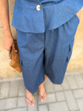 TENSIONE IN BERMUDA DENIM