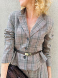 TENSIONE IN BLAZER CHECK