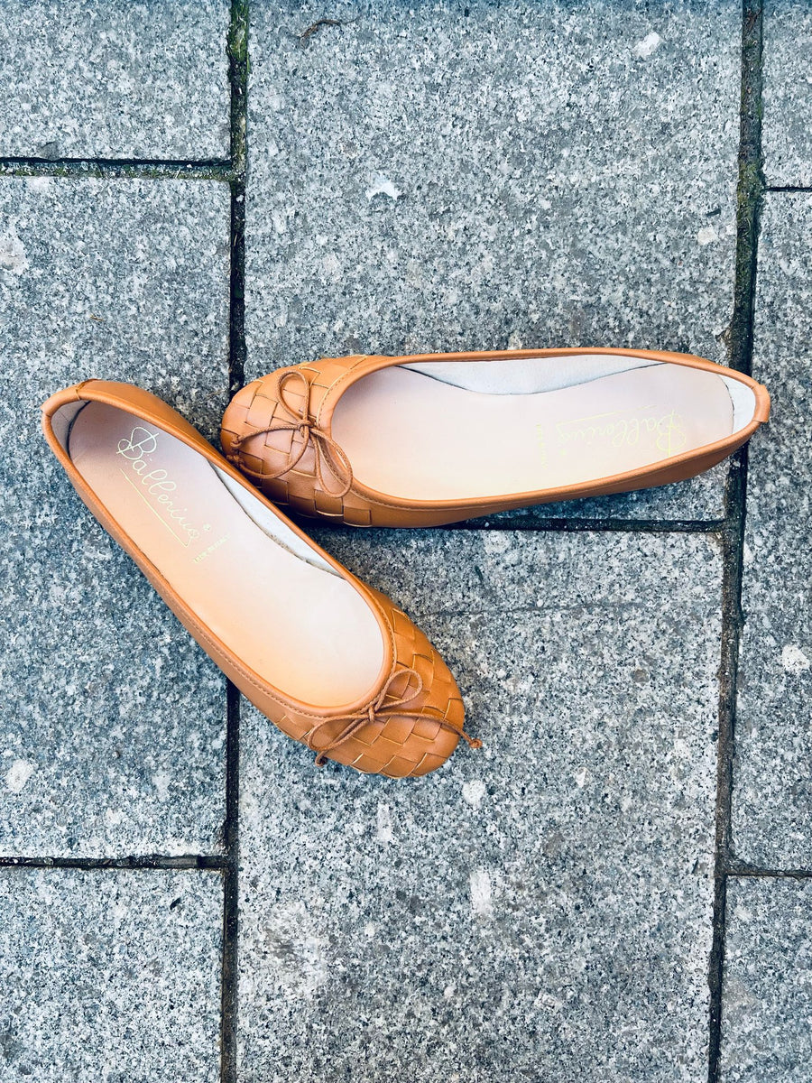 B. BALLERINA BA176 CUOIO