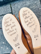 B. BALLERINA BA176 CUOIO
