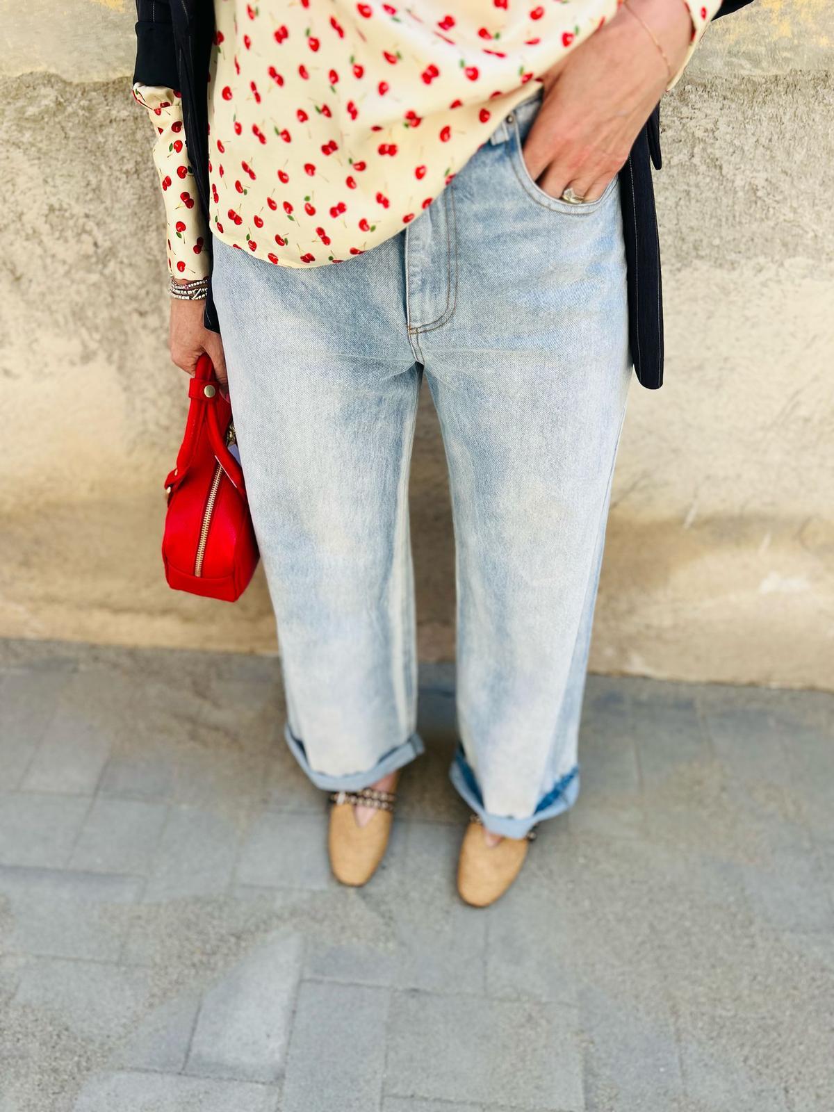 T. IN JEANS WIDE-LEG