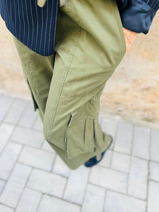 TENSIONE IN PANTALONE CARGO