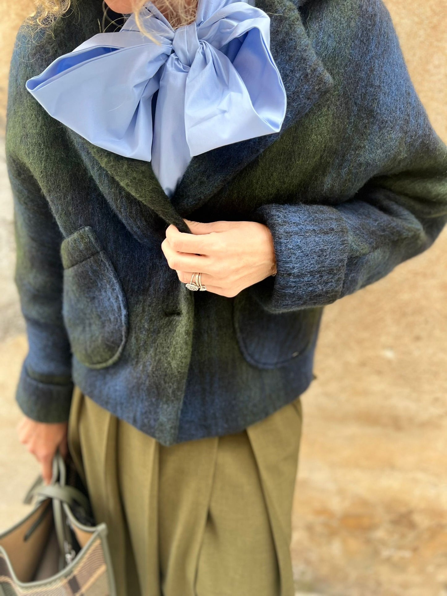 ANIS GIACCA TARTAN
