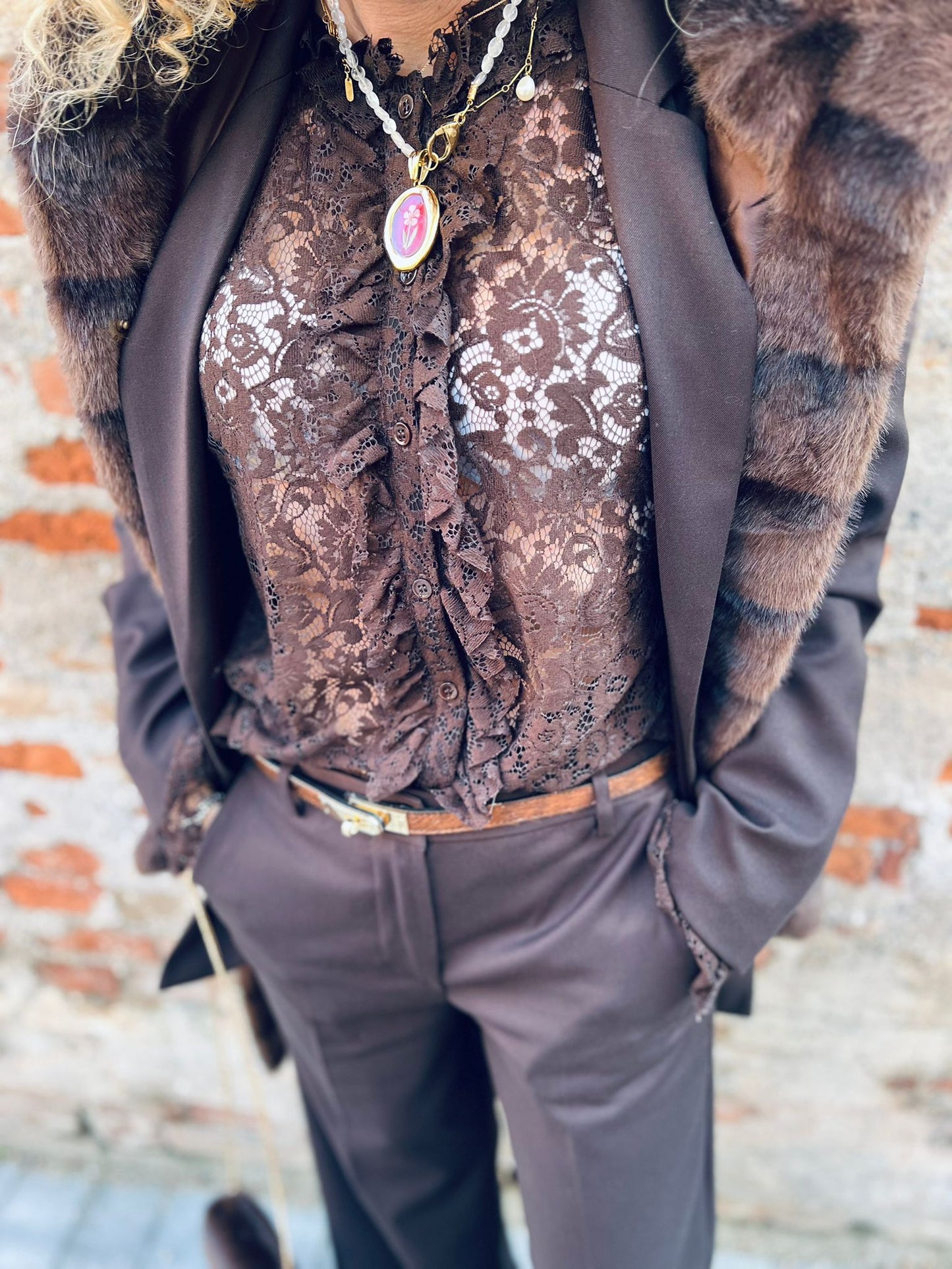 VICOLO CAMICIA PIZZO