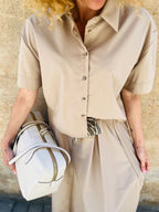 H2O CAMICIA LAMETA