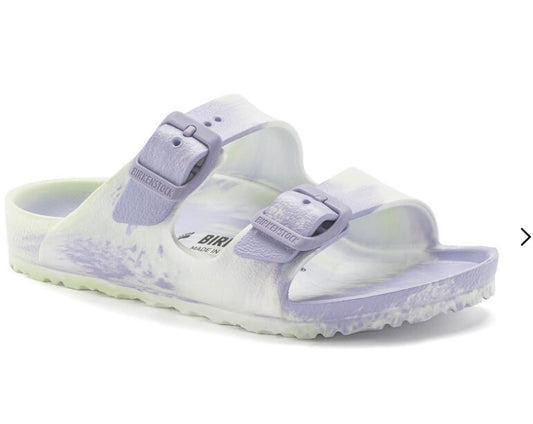 BIRKENSTOCK ARIZONA EVA FADED LIME MULTI