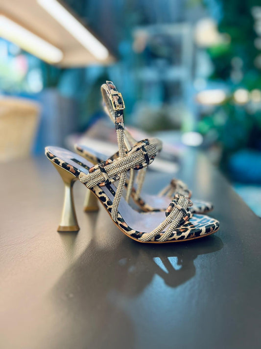 ALBANO SANDALO LEOPARD 3316