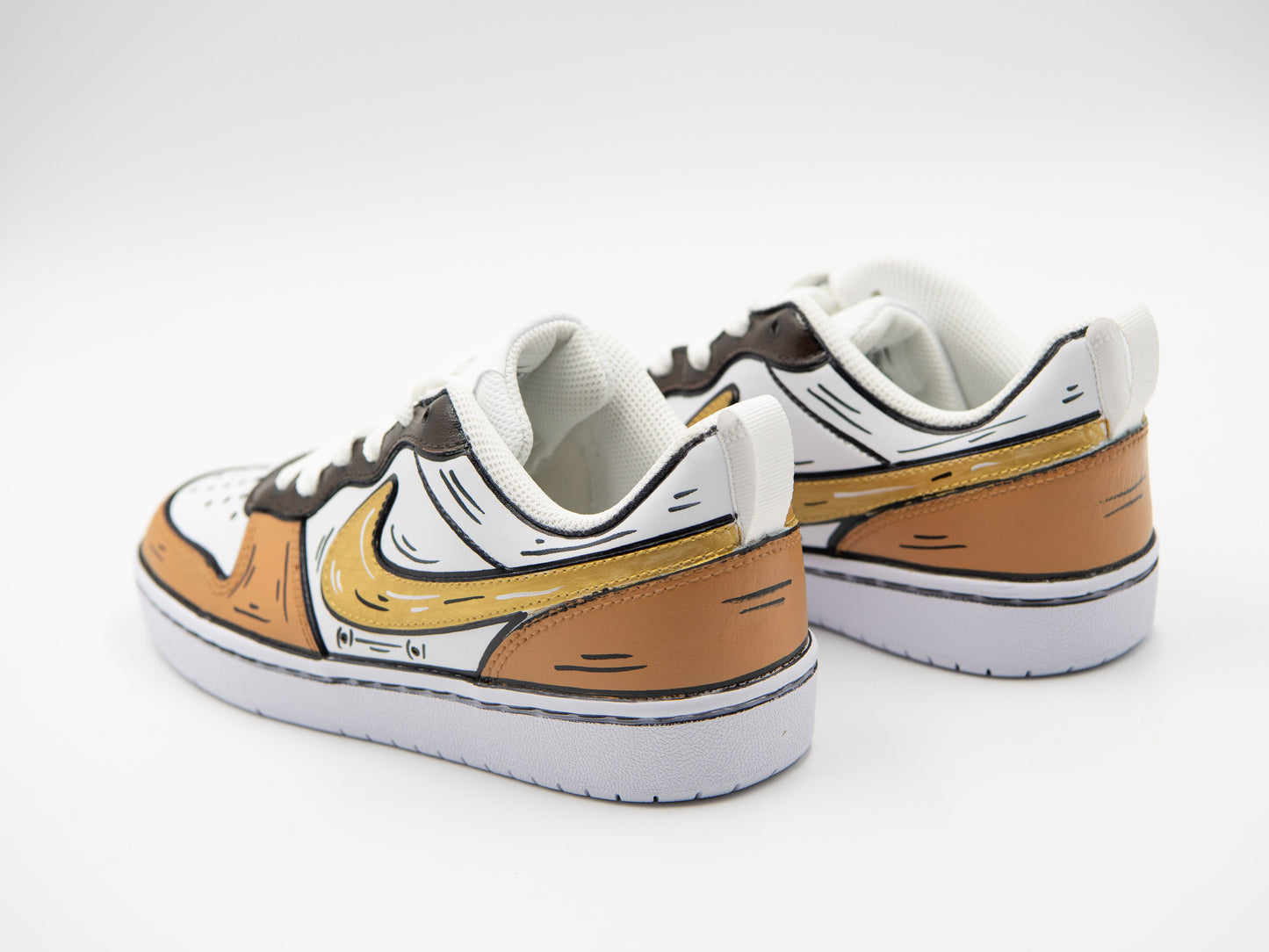 NIKE COURT COMICS BROWN