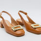 CINZIA VALLE SLINGBACK FLAT 9583
