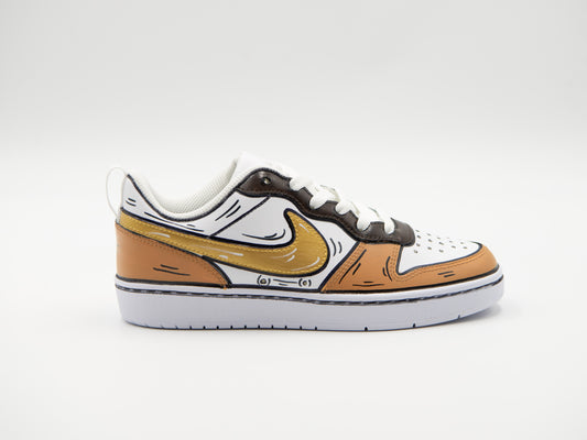 NIKE COURT COMICS BROWN